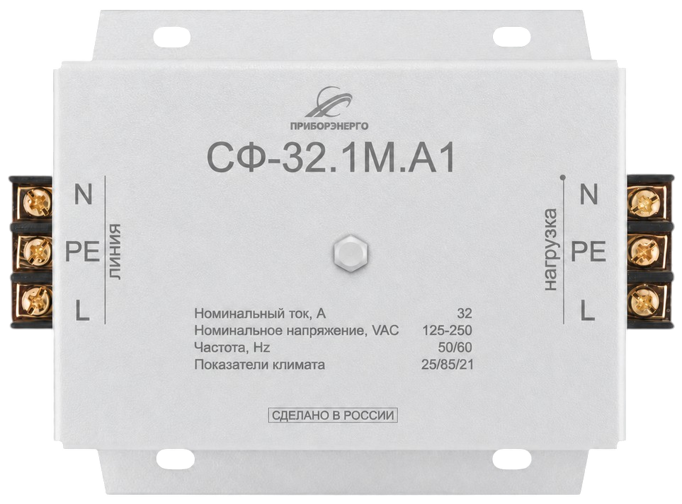 Фильтр сетевых помех СФ-32.1М.А1