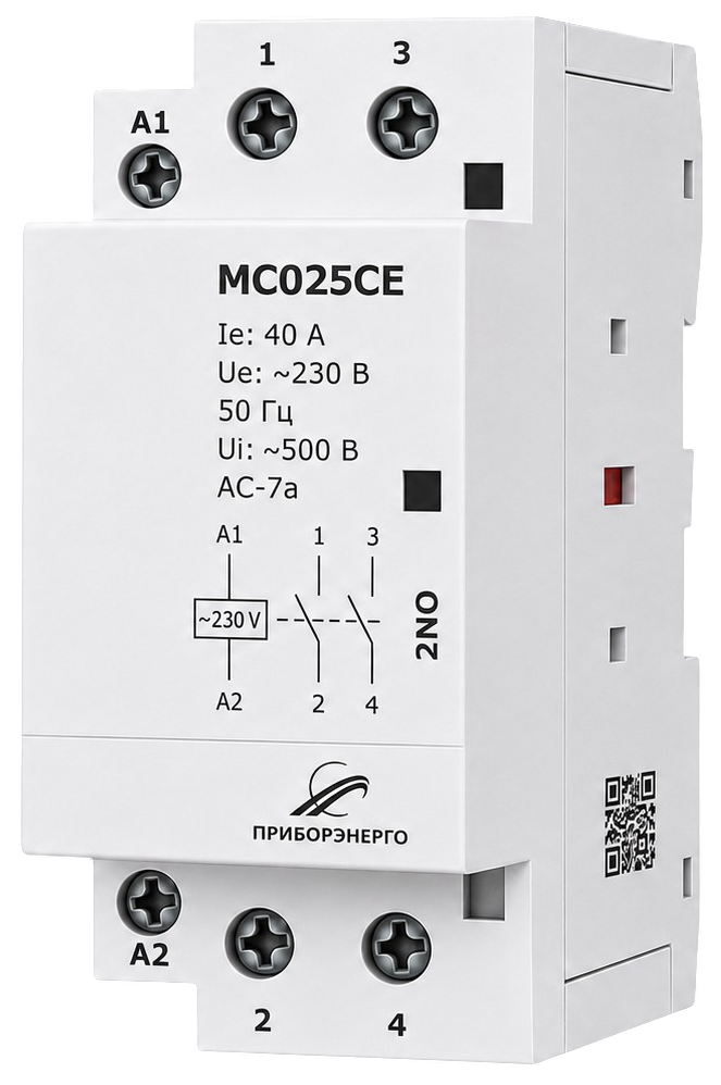 Контактор модульный MC025CE
