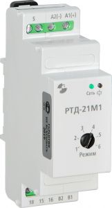 Реле контроля тока двустабильное РТД-21М1 0,05…0,2А 24…220В 50Гц/пост. аналог РТД-11, РТД-12, контроль перем. тока 0,05…0,12А и пост. тока 0,05…0,2А, срабатывание без выдержки времени, при импульсном изменении тока в цепи, ток контактов 5А, 1п, УХЛ4