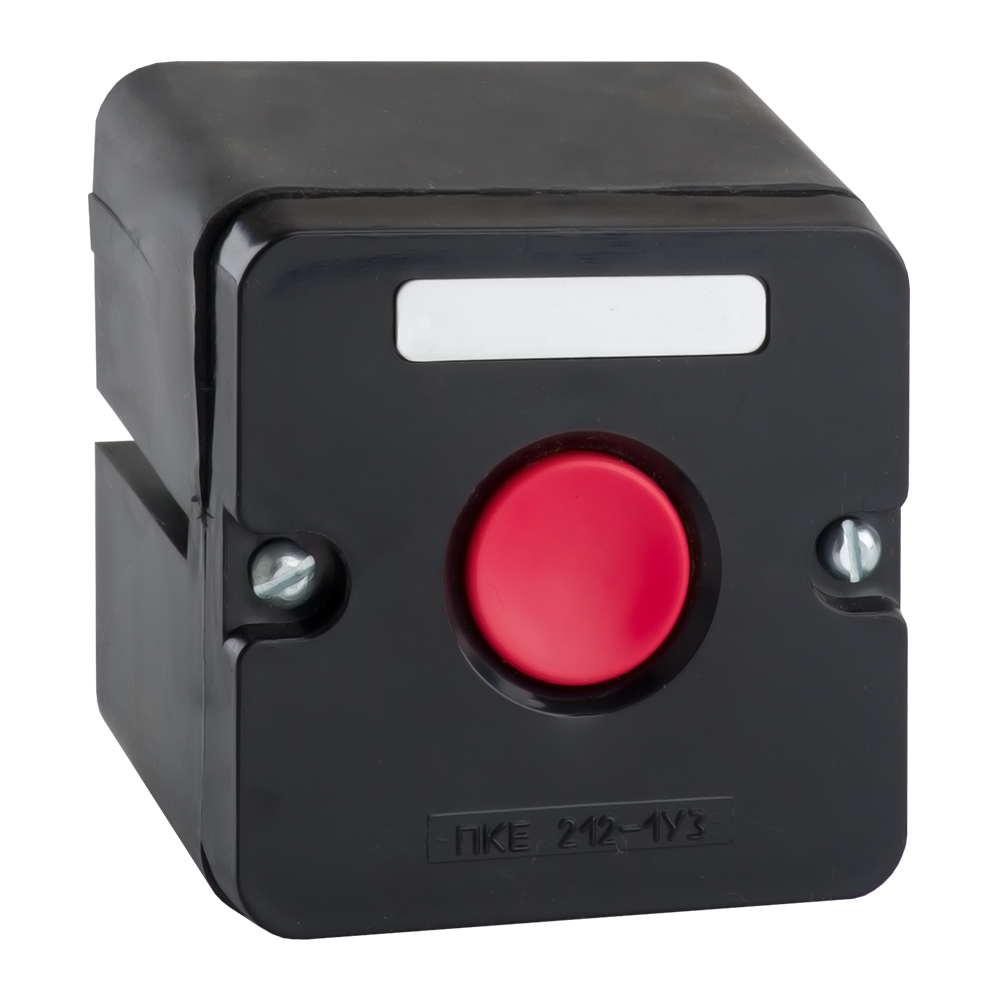 Пост кнопочный ПКЕ 222-1-У2-IP54-КЭАЗ (красная кнопка), 20 шт