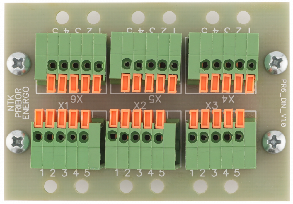 Разветвитель интерфейса RS-485/422 ПР-6 DIN IP00