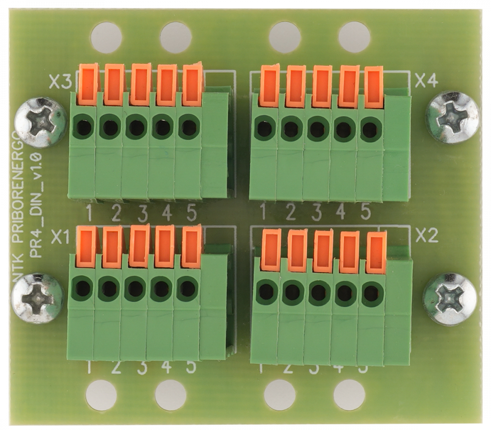 Разветвитель интерфейса RS-485/422 ПР-4 DIN IP00 (без корпуса)