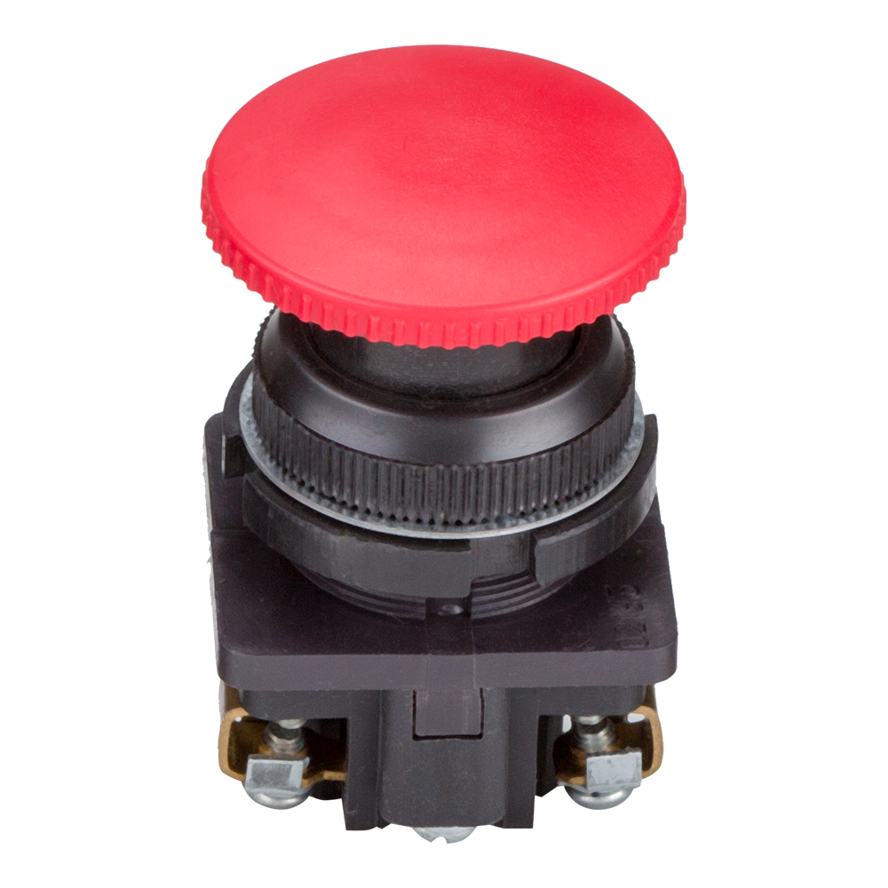 Выключатель кнопочный КЕ 021-У3-исп.3-КЭАЗ (красный), 10 шт