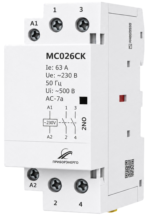 Контактор модульный MC026CK