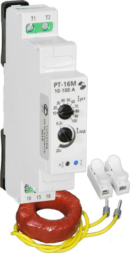 Реле тока РТ-16М 10-100А (выносной датчик тока)