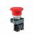 Кнопка грибовидная, возврат поворотом, 1NC красный 40 мм