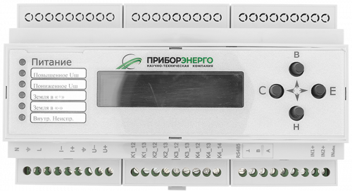 Реле контроля изоляции РКИ-1 DIN