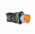Кнопка с подсветкой желтая 220V 1NO