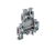 Клемма винтовая двухуровневая, 4 мм²