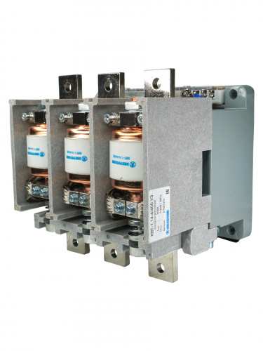КВТ-1,14-4/400-3 У3, трёхполюсный, 400А, 220В AC/DC, 4з+3р, нереверсивный, без реле, IP00, контактор вакуумный  (ЭТ)