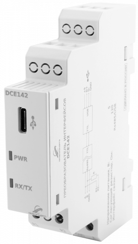 Преобразователь интерфейсов USB-RS485 DCE142