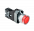 Кнопка с подсветкой красная 24V 1NC