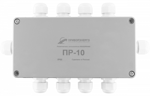 Разветвитель интерфейса RS-485/422 ПР-10