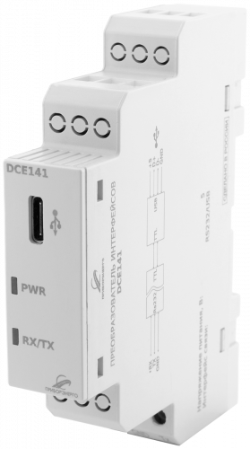 Преобразователь интерфейсов USB-RS232 DCE141