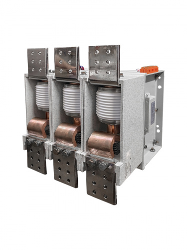 КВТ-1,14-10/2500-3 У3, трёхполюсный, 2500А, 380В AC/DC, 4з+3р, нереверсивный, без реле, IP00, контактор вакуумный  (ЭТ)