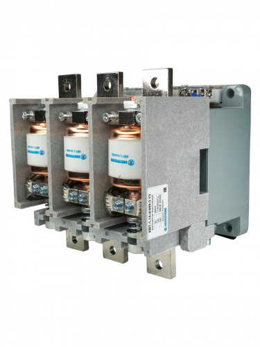 КВТ-1,14-4/400-3 У3, трёхполюсный, 400А, 380В AC/DC, 4з+3р, нереверсивный, без реле, IP00, контактор вакуумный  (ЭТ)